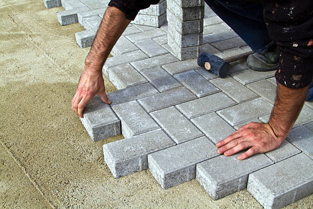 Residential Paver Driveway in Victoria, MN